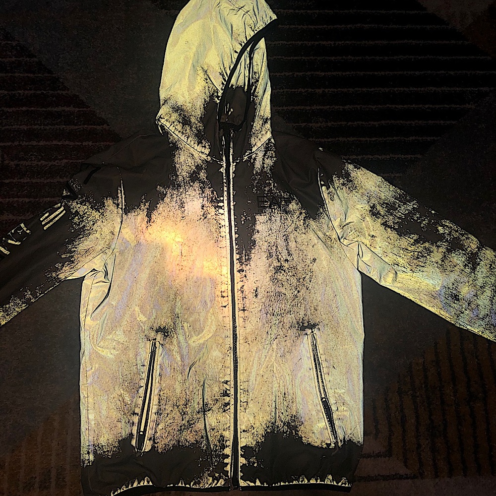“Distorted Camo” Armani Reflective Jacket